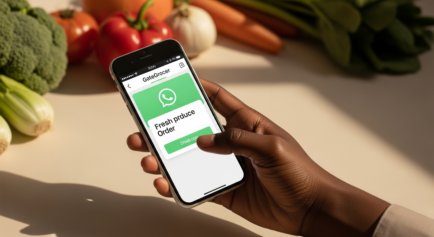 How GateGrocer WhatsApp Ordering Works